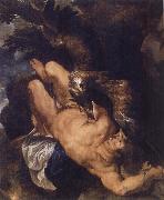 Peter Paul Rubens Prometheus Bound Spain oil painting artist